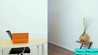 I’m obsessed with sexy blonde teen Delilah Day’s wet nuru massage skills