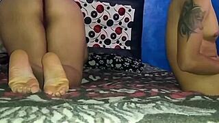 i fucked that hot latina with big natural tits riding my big cock so good, her ass bent over