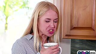 spoiled brat craves intense sex with big tits stepmom