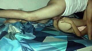 caught the maid changing, slipped into her room, and took her hard.