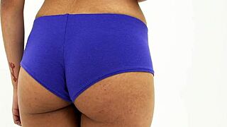 khalifa's booty in antique teen ebony vintage retro