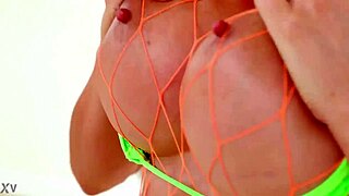 Jasmine Jae in a MILF plastic boob bimbo worship video