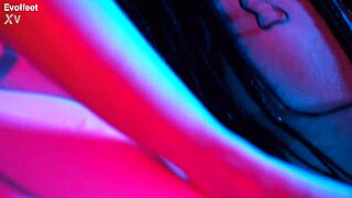 skinny slut with hairy pussy - interracial amateur bbc - european