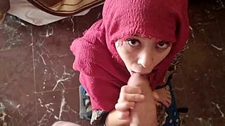 Muslim Latina Sucks Big Cock And Cums On Mouth 😍