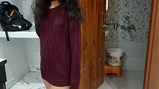 innocent girl discovers condom and gets intimate with him