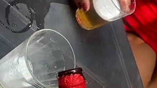 Latina Flirts Publicly at Bar with Married Man