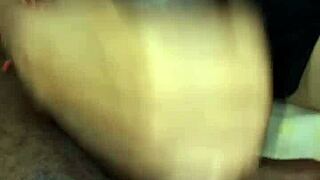 Cousin fucks me secretly in doggystyle with big black cock