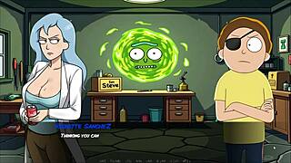 Portal Porn Demoniums Parody Hentai Game Episode 8: Spooky Succubus And Evil Morty