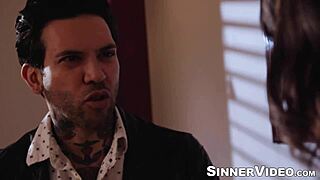 Lick That Tattooed Stepmom Vera King's Pussy!