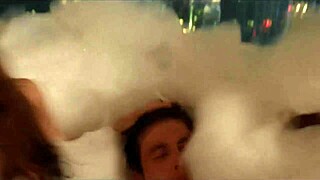 Oh Wow, Hot Latina with Huge Tits Rides Big Cock in Cowgirl Position! Enjoying Passionate Fucking with Cunilingus and Tattoo Details!!