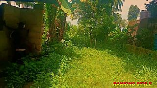 in uncompleted building, pretty chubby blonde rides cock, deepthroats, reaches orgasm.