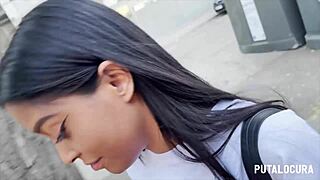 torbe seduces skinny teen kali for hard fucking