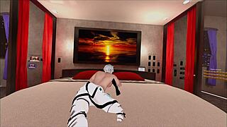 fox x fox encounter on 04-12-2023 with huge furry elements