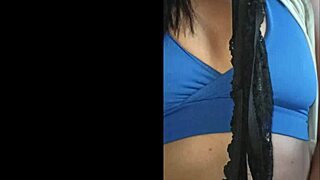 Emotional Wife Rips Clothes In Striptease