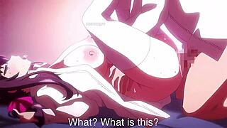 Hentai anime featuring big tits and milf characters in various explicit scenes