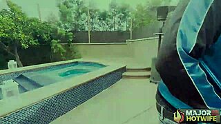 Redhead busty cougar peaches gets her wet pussy fucked by rome major