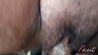 extremily close-up pussyfucking with macro creampie dripping everywhere on camera