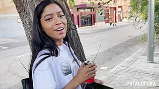 torbe seduces skinny teen kali for hard fucking