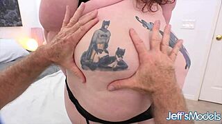 Chubby slut princess gemini reams both holes with huge tits.