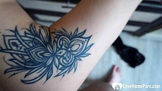 Glamcore Euro Maid Bent Over and Fucked!