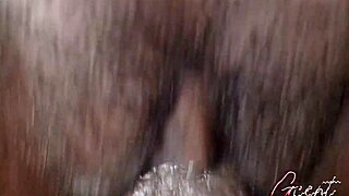 extremily close-up pussyfucking with macro creampie dripping everywhere on camera