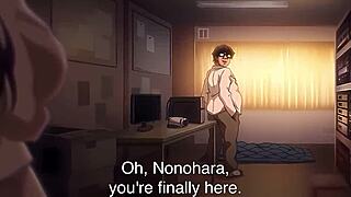 Hentai anime featuring big tits and milf characters in various explicit scenes