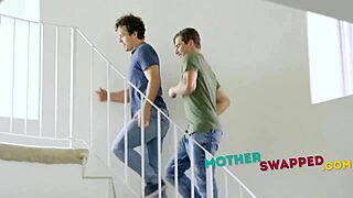 Why Do Stepmoms Swap and Bang Needy Stepsons in Wild 4some?
