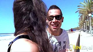 French Brunette Craves Outdoor Anal Adventure