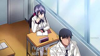 Hentai anime featuring big tits and milf characters in various explicit scenes