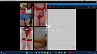 Sexy Babe Shows Off Big Ass And Tits While Masturbating On Instagram