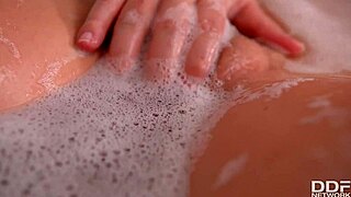 Bathtime Babes Nesty And Tiffany Doll Experience Explosive Sex And Orgasms!