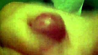 The guy is cumming after intense action