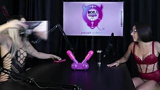 Redhead Pawg Dawnskye1962 In Sexy Stockings And No Top Gives Intense Joi With Countdown