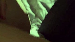 lucy li, the czech brunette, fucks a huge cock in lingerie