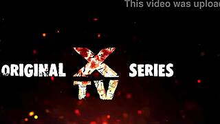 Alice Moon dives into piss play with three big cocks