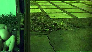 First outdoor orgy with tall amazon domination