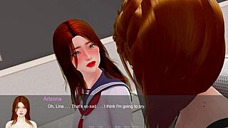 Arizona Unbridled Part 6: Red-haired beauty gets shaved and fucked