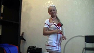 Sexy Nurse's Quick Doggystyle Cure