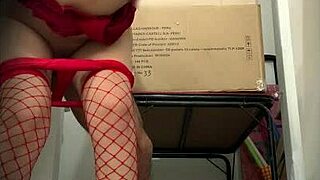 hey, why's this colombian nymph sneaking into club bathroom for action?