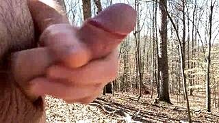 Clitlicker662 Update 34 - Outdoor Forest Exhibitionist Naked Action