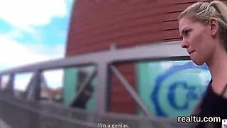 Adorable Czech girl teased, clothes ripped, pov ride?