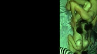 Swinger girls engage in detailed lesbian sex