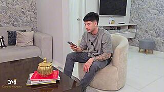 a sexy lawyer collects her fees by riding an ex-convict with a massive tool.