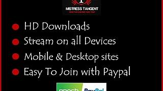 Femdom pleasure with Mistress Tangent and a kinky strap-on