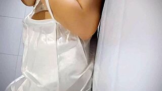 Hey, does playing with your tits get you this wet?