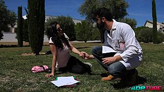 La universitaria cachonda follando con cum in mouth blowjob sex european cowgirl big natural tits balloon brown eyes bent over?