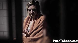 Why is this captive babe forced into taboo fucking?