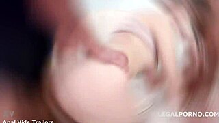 Sofi Smile gets picked up on the street for balls deep anal and double penetration with three big white cocks.