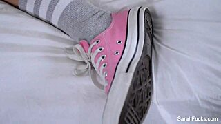 Sarah Jessie in Hot Threesome with Big Tits and Hardcore Cumshots