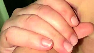 She masturbates on the sofa, then gets fucked by a monster cock. 😍